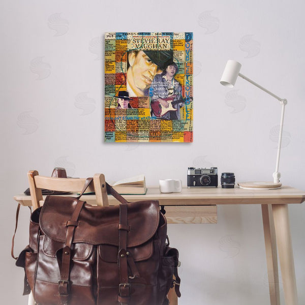 Stupell Industries Sabin | Stevie Ray Vaughan Collage Wall Art