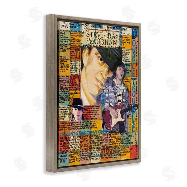 Stupell Industries Sabin | Stevie Ray Vaughan Collage Wall Art