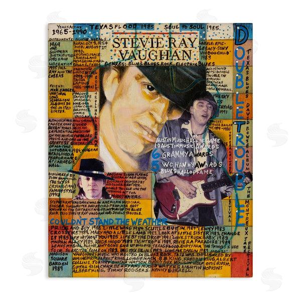 stupell industries Sabin | Stevie Ray Vaughan Collage Wall Art