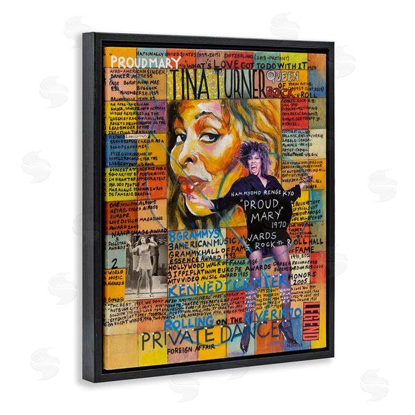 Stupell Industries Sabin | Tina Turner Collage Wall Art