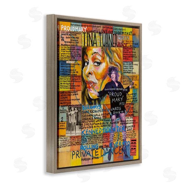 Stupell Industries Sabin | Tina Turner Collage Wall Art