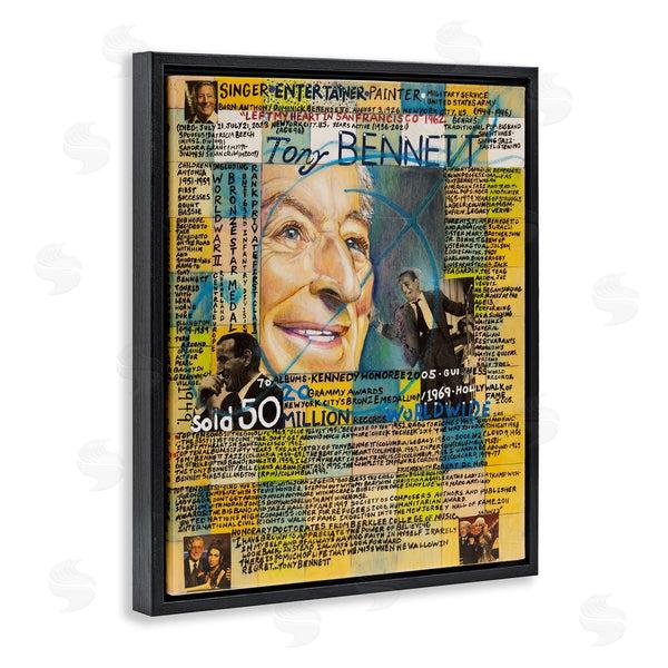 Stupell Industries Sabin | Tony Bennett Collage Wall Art