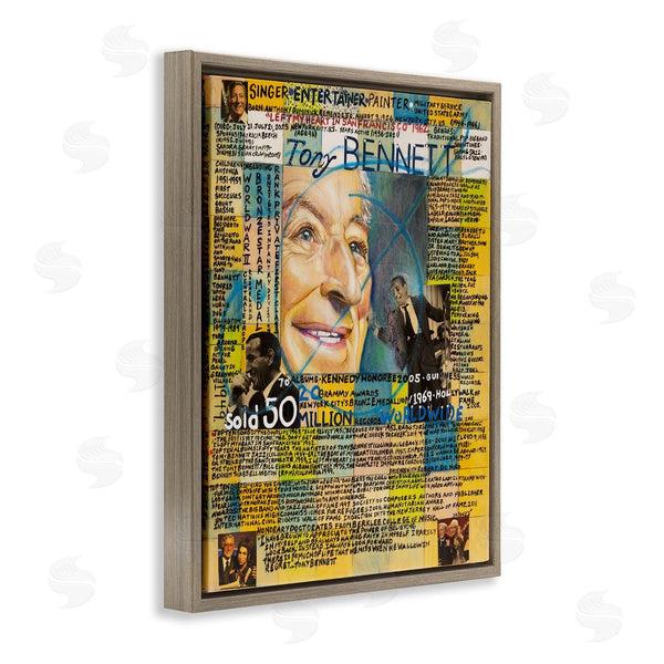Stupell Industries Sabin | Tony Bennett Collage Wall Art