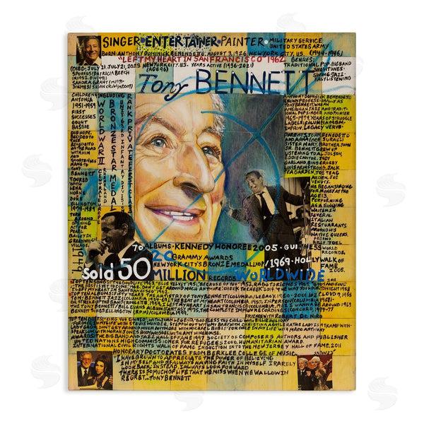 stupell industries Sabin | Tony Bennett Collage Wall Art