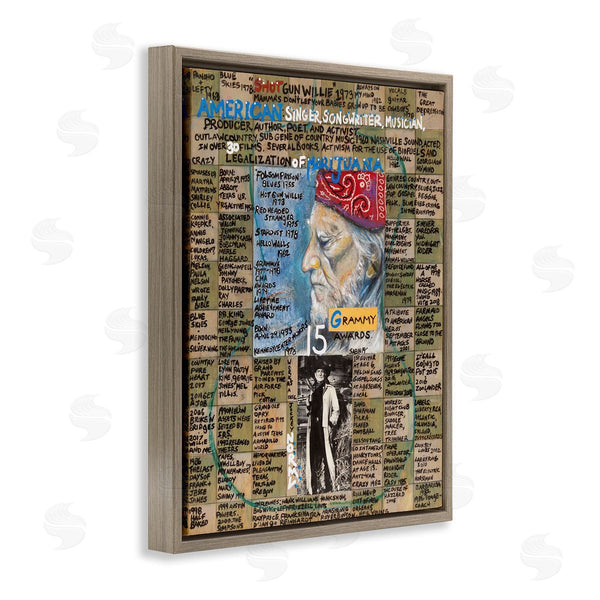 Stupell Industries Sabin | Willie Nelson Collage Wall Art