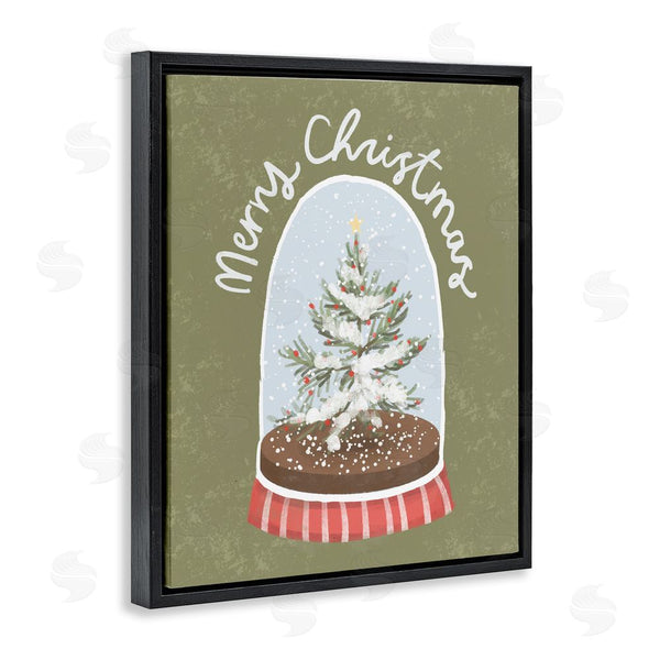 Stupell Industries Sadie Harper | Merry Christmas Snow Globe