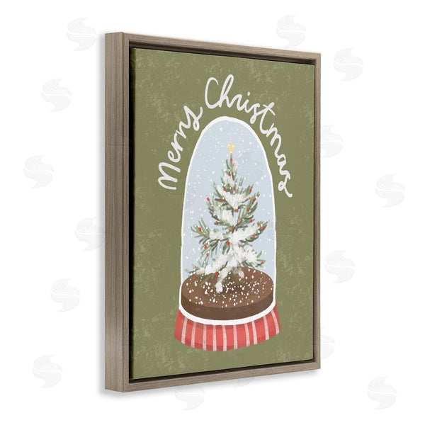 Stupell Industries Sadie Harper | Merry Christmas Snow Globe