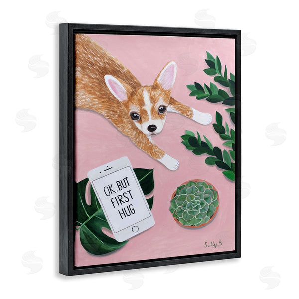 Stupell Industries Sally B | Chihuahua Phone Text Funny