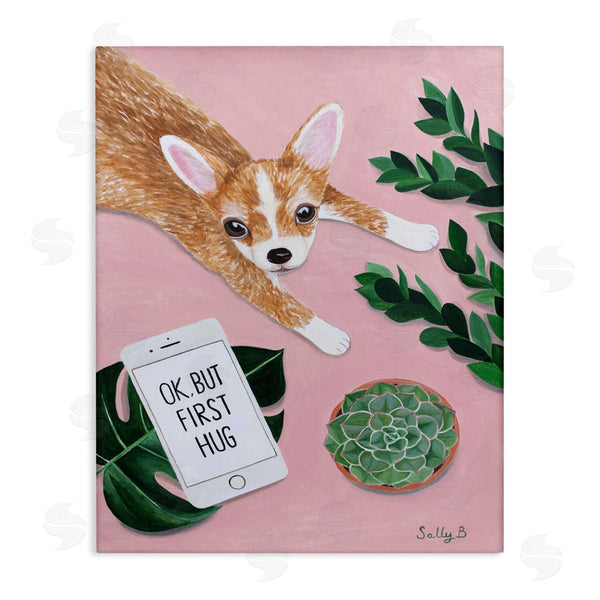 stupell industries Sally B | Chihuahua Phone Text Funny