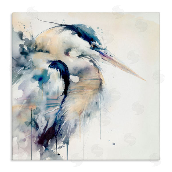 stupell industries Sally Kaye Barlow/Makaio Design | Coastal Serenity Blue Heron