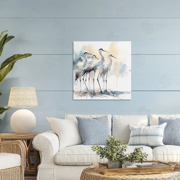 Stupell Industries Sally Kaye Barlow/Makaio Design | Coastal Serenity Sea Birds