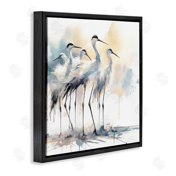 Stupell Industries Sally Kaye Barlow/Makaio Design | Coastal Serenity Sea Birds