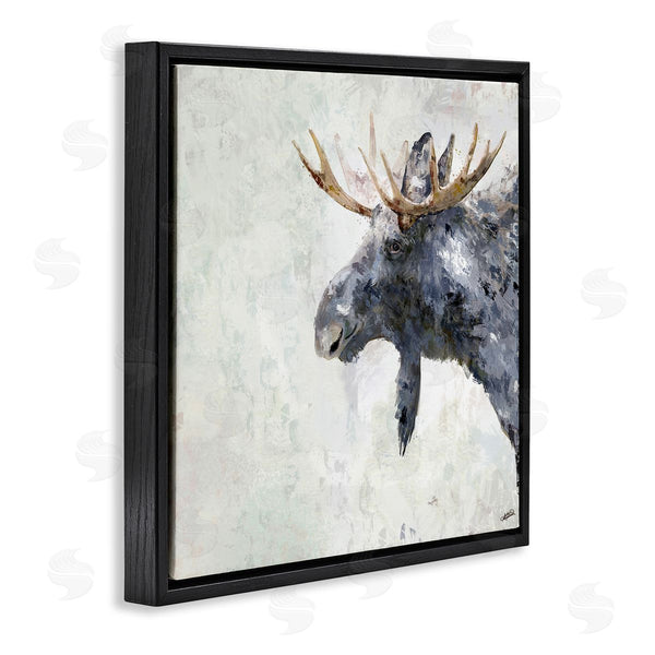 Stupell Industries Sally Kaye Barlow/Makaio Design | Rustic Moose View