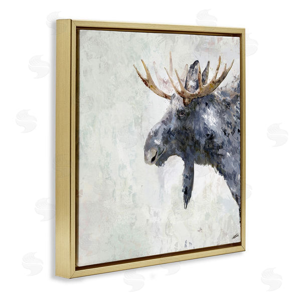 Stupell Industries Sally Kaye Barlow/Makaio Design | Rustic Moose View