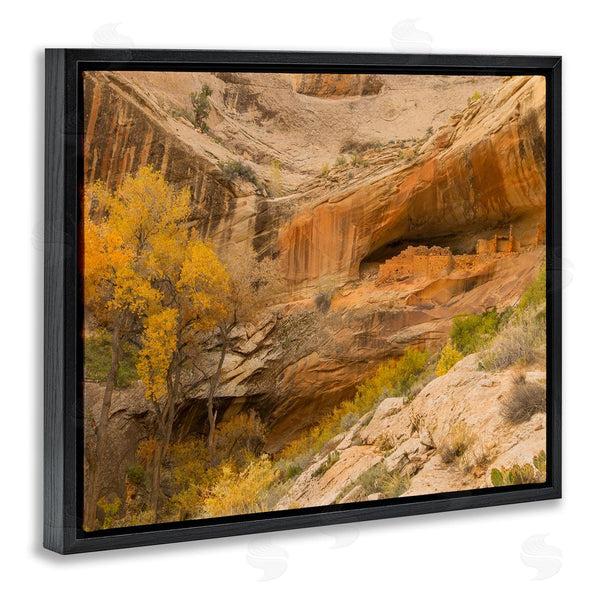 Stupell Industries Sally Linden | Desert Foliage Landscape Southwestern Canyon Cliff Wall Art