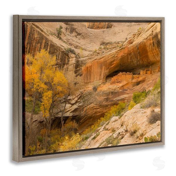 Stupell Industries Sally Linden | Desert Foliage Landscape Southwestern Canyon Cliff Wall Art