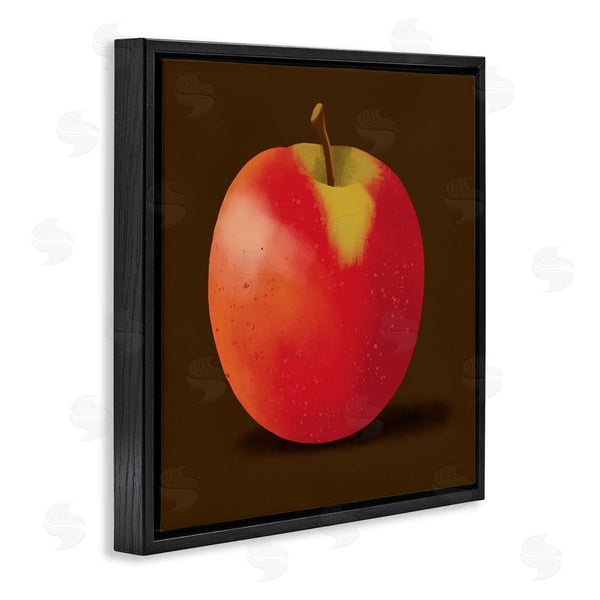 Stupell Industries Sally Springer Griffith | Lush Red Apple Detailed Portrait Design Wall Art