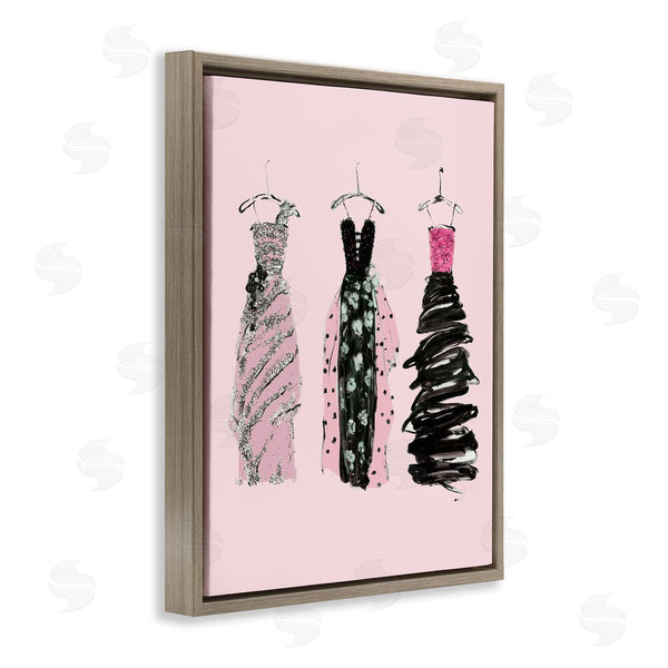 Stupell Industries Sally Swatland | Abstract Fashion Gowns Wall Art