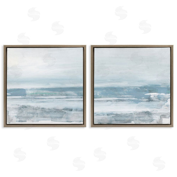 Stupell Industries Sally Swatland | Abstract Ocean Beach Wall Art