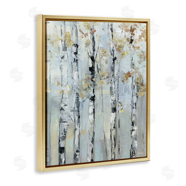 Stupell Industries Sally Swatland | Autumn Birch Abstraction