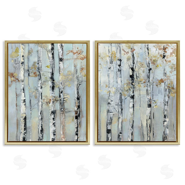 Stupell Industries Sally Swatland | Autumnal Birch Trees