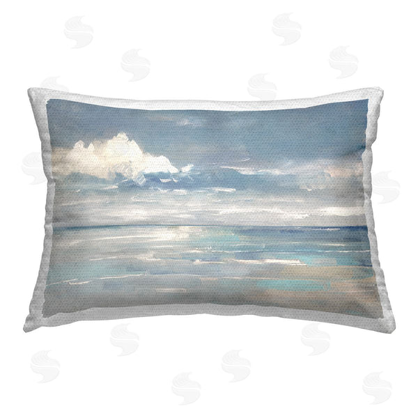 Stupell Industries Sally Swatland | Beach Clouds Reflection
