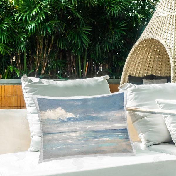 Stupell Industries Sally Swatland | Beach Clouds Reflection