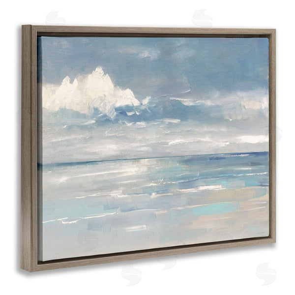 Stupell Industries Sally Swatland | Beach Clouds Reflection Wall Art