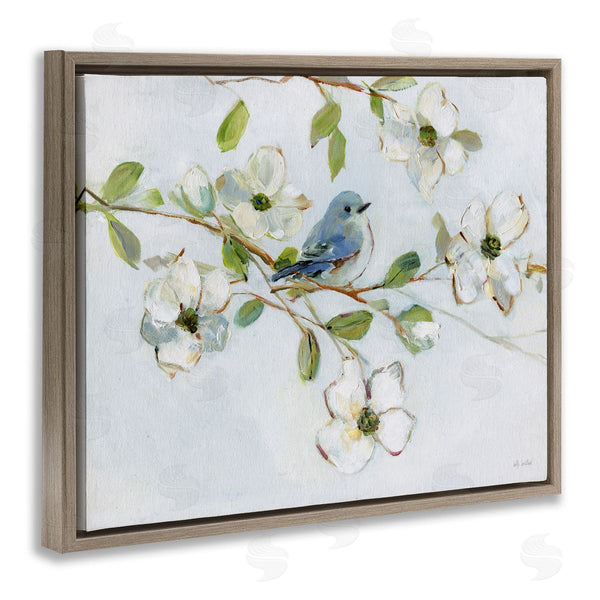 Stupell Industries Sally Swatland | Bird Perched On Dogwood