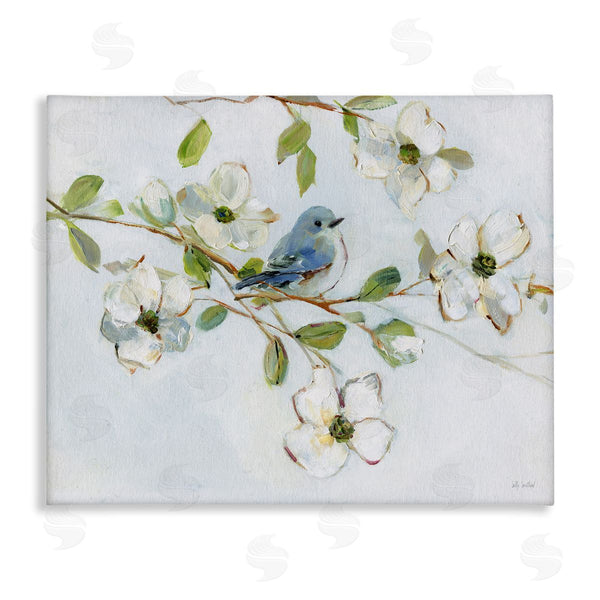 stupell industries Sally Swatland | Bird Perched on Dogwood