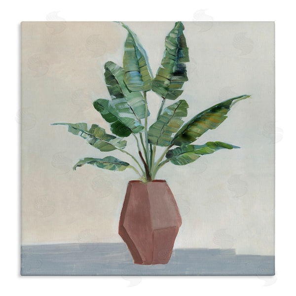 stupell industries Sally Swatland | Birds of Paradise Indoor Plant Still Life Painting Wall Art