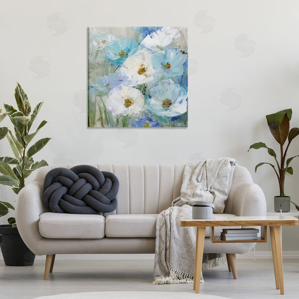 Stupell Industries Sally Swatland | Blue Spring Poppies Wall Art