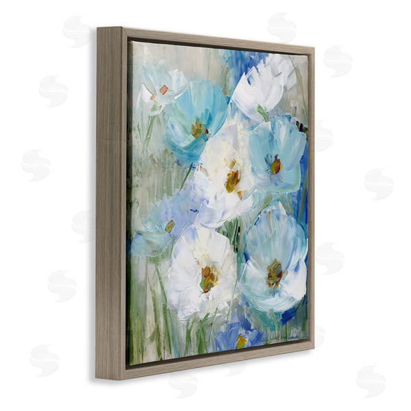 Stupell Industries Sally Swatland | Blue Spring Poppies Wall Art
