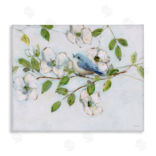 stupell industries Sally Swatland | Bluebird on Dogwood Branch