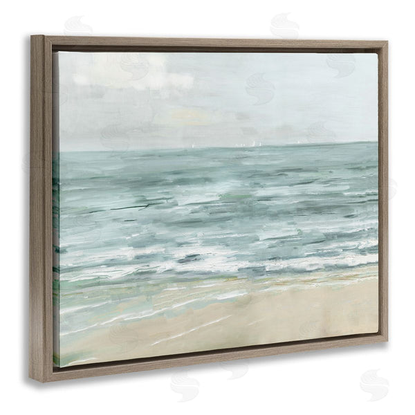 Stupell Industries Sally Swatland | Brushed Beach Waves