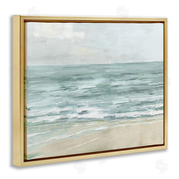 Stupell Industries Sally Swatland | Brushed Beach Waves