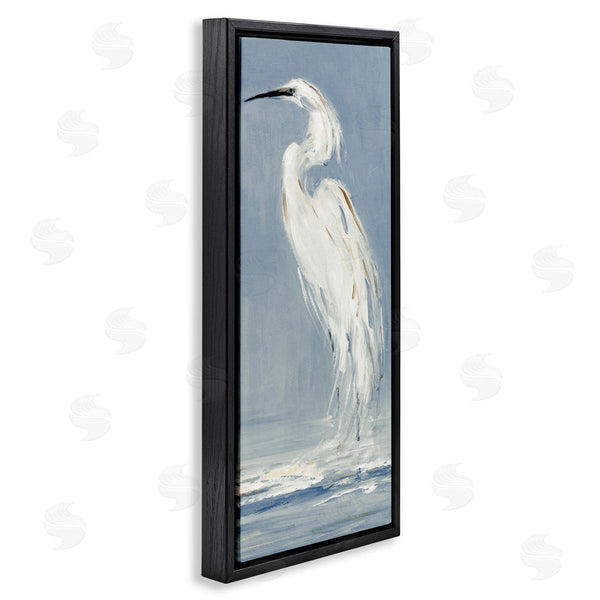 Stupell Industries Sally Swatland | Calm Egret Facing Left