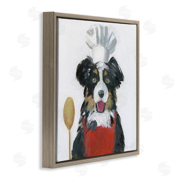 Stupell Industries Sally Swatland | Chef Dog Kitchen Helper