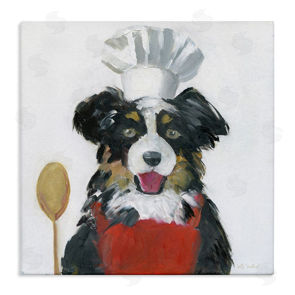 stupell industries Sally Swatland | Chef Dog Kitchen Helper