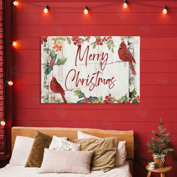 Stupell Industries Sally Swatland | Christmas & Cardinal Birds