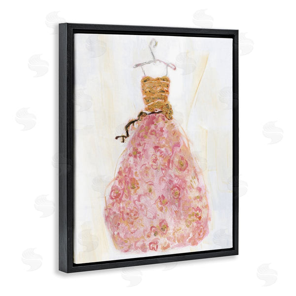 Stupell Industries Sally Swatland | Classy Posh Pink Ball Gown