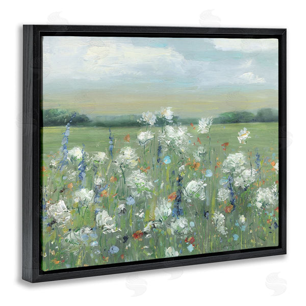 Stupell Industries Sally Swatland | Dappled Meadow Flowers In Field