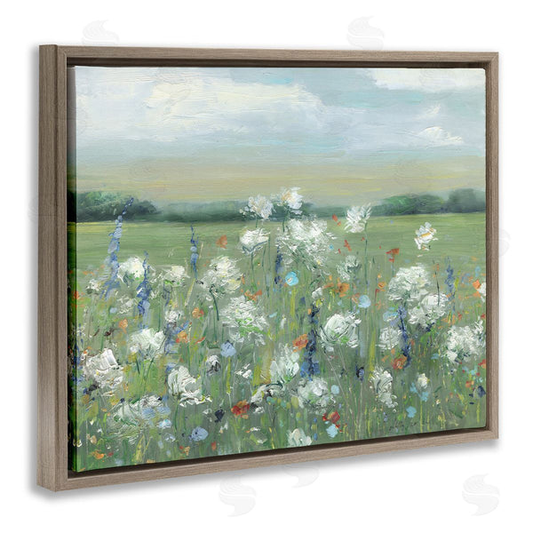 Stupell Industries Sally Swatland | Dappled Meadow Flowers In Field