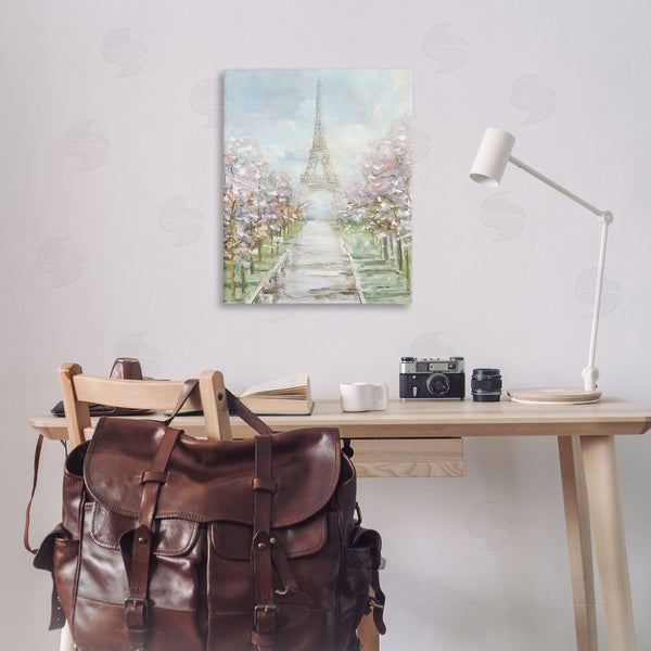 Stupell Industries Sally Swatland | Eiffel Tower & Tree Grove Wall Art