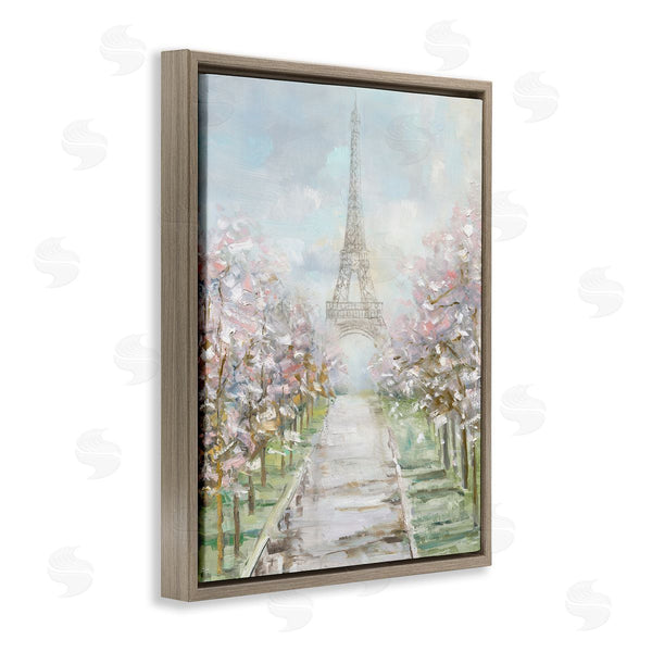 Stupell Industries Sally Swatland | Eiffel Tower & Tree Grove Wall Art