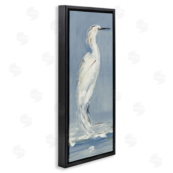 Stupell Industries Sally Swatland | Elegant White Egret Visage