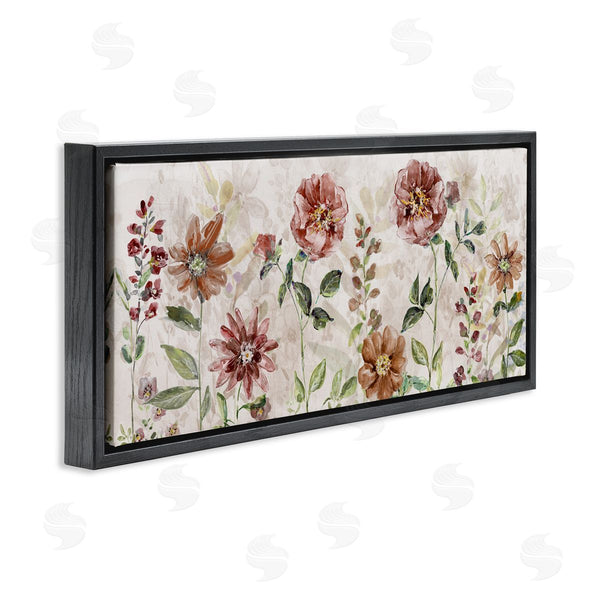 Stupell Industries Sally Swatland | Fall Awakening Red Wildflowers