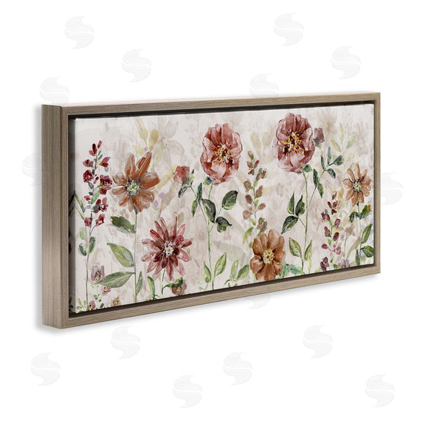 Stupell Industries Sally Swatland | Fall Awakening Red Wildflowers