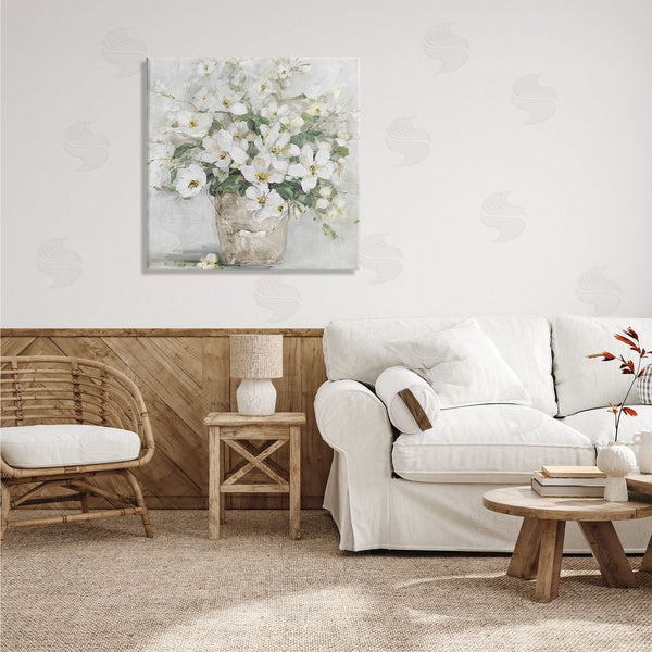 Stupell Industries Sally Swatland | Farmhouse Poppies Floral Blossom Bouquet Country Bucket Wall Art