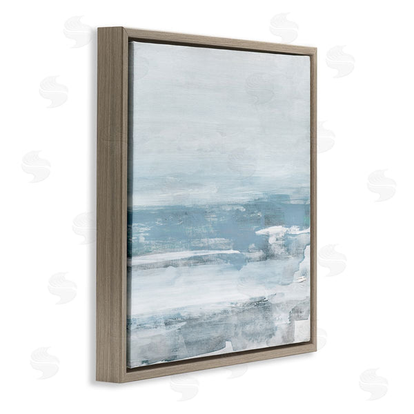 Stupell Industries Sally Swatland | Foggy Ocean Abstraction